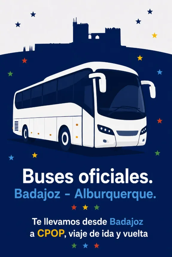 Buses oficiales CPOP 30 Aniversario